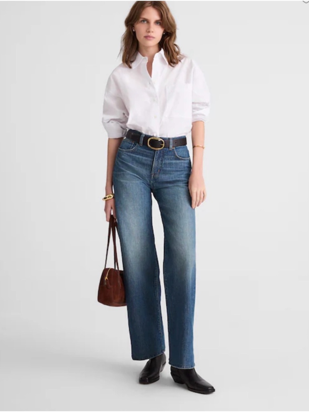 Madewell perfect vintage wide leg jeans 28P